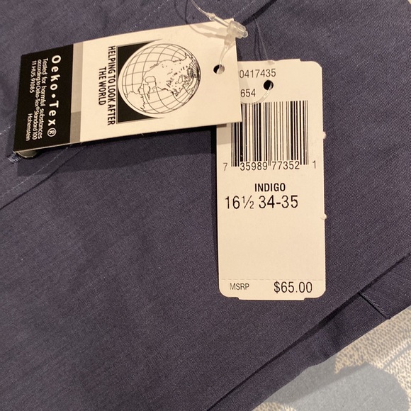 Indigo, long sleeve button up - Picture 3 of 3